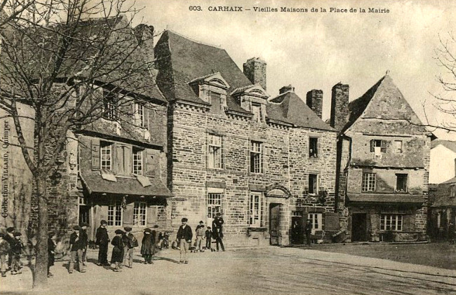 Ville de Carhaix-Plouguer (Bretagne).