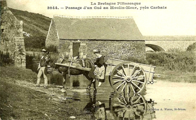 Moulin de Carhaix-Plouguer (Bretagne).