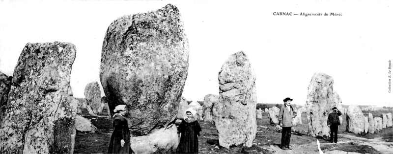 Alignements de Carnac (Bretagne).