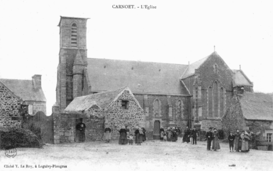 Eglise de Carnoët (Bretagne).