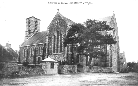 Eglise de Carnoët (Bretagne).