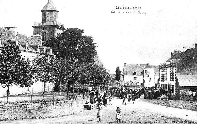 Ville de Caro (Bretagne).