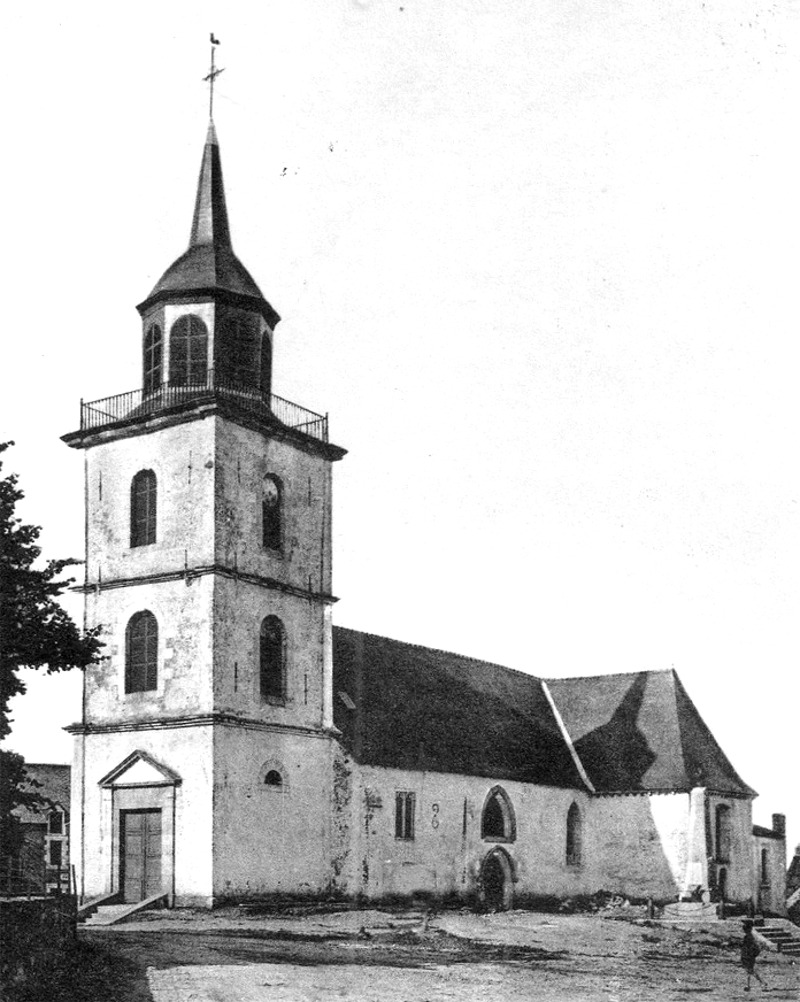 Eglise de Caro (Bretagne).