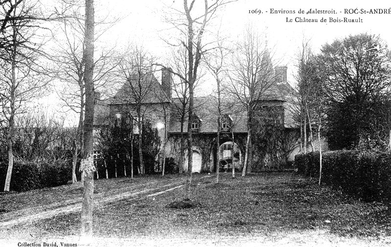 Manoir du Bois-Ruault  Caro (Bretagne).