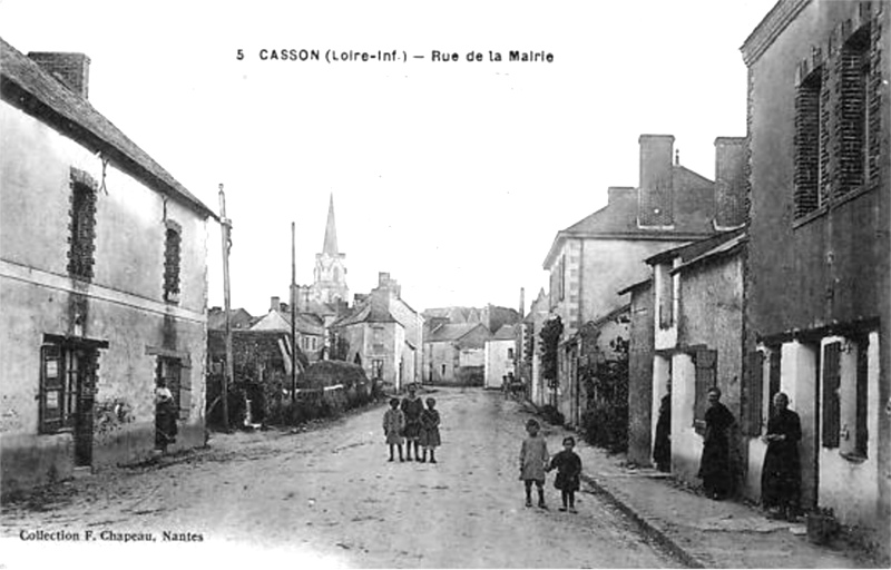 Ville de Casson (anciennement en Bretagne).