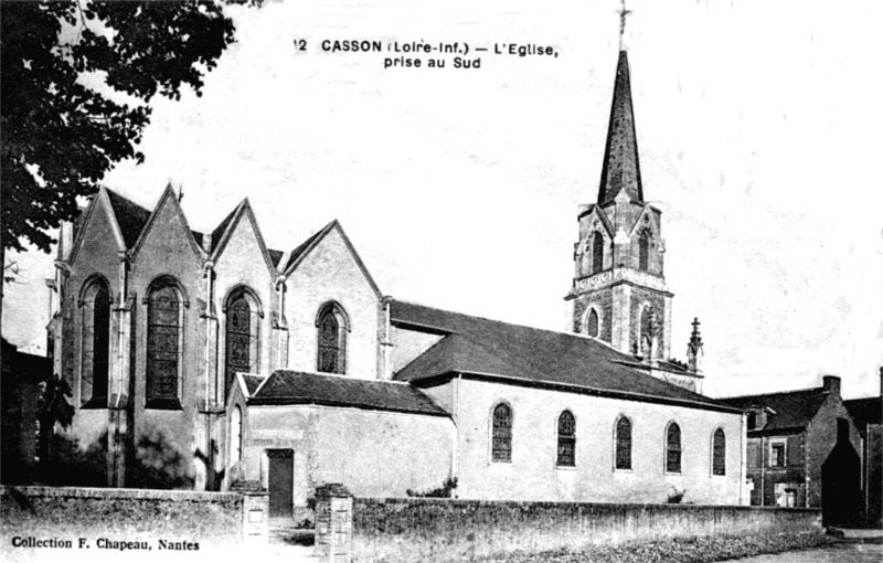Eglise de Casson (anciennement en Bretagne).