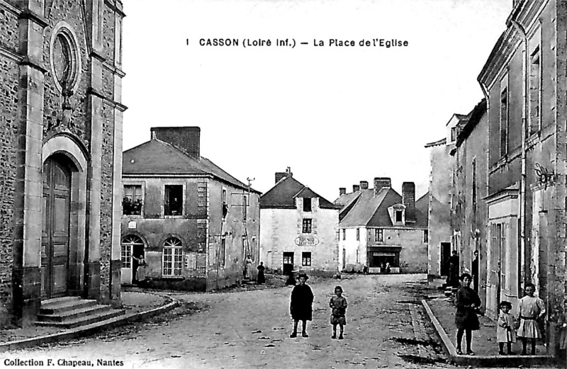 Ville de Casson (anciennement en Bretagne).