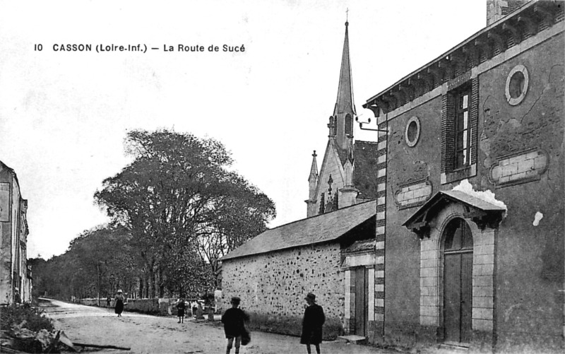 Ville de Casson (anciennement en Bretagne).