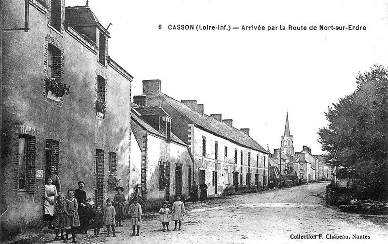 Ville de Casson (anciennement en Bretagne).