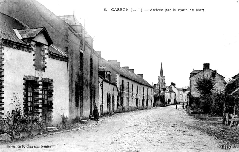 Ville de Casson (anciennement en Bretagne).