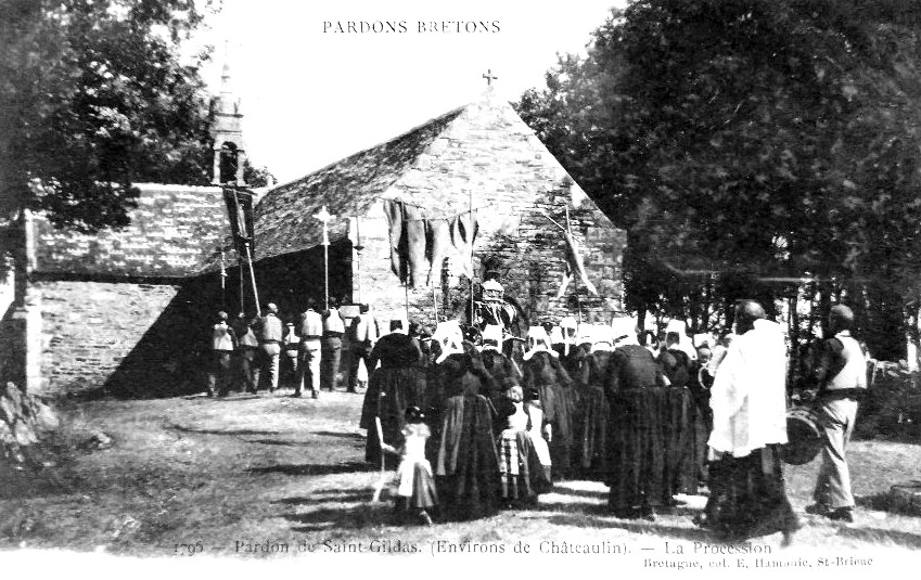 Chapelle Saint-Gildas de Cast (Bretagne).