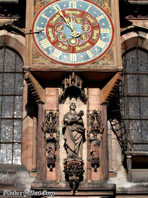 Cathdrale de Strasbourg : faade Sud du transept (vers 1220-1235)