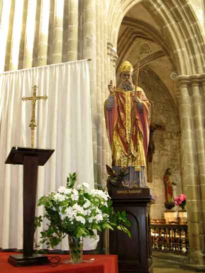 cathdrale ou glise de Trguier (Bretagne)