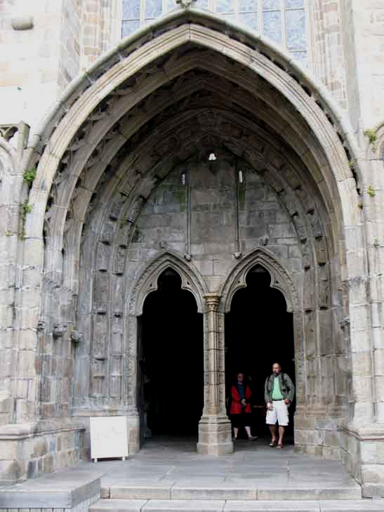 cathdrale ou glise de Trguier (Bretagne)