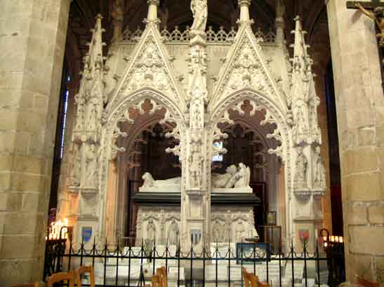 cathdrale ou glise de Trguier (Bretagne)