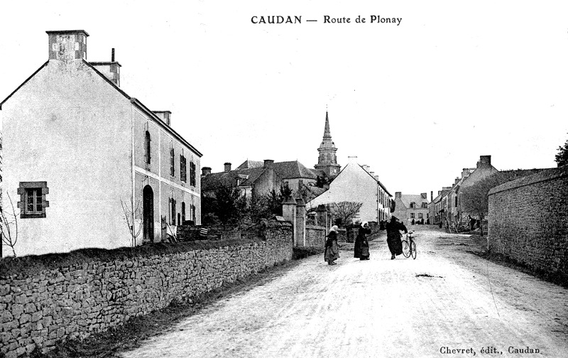 Ville de Caudan (Bretagne).