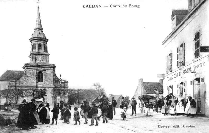 Ville de Caudan (Bretagne).