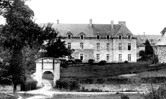 Ville de Caulnes (Bretagne) : chteau de Couellan.