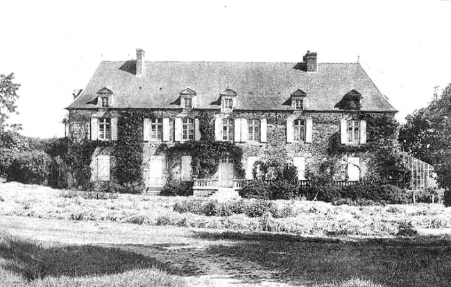 Ville de Caulnes (Bretagne) : chteau du Verger.