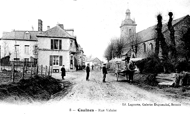Ville de Caulnes (Bretagne).