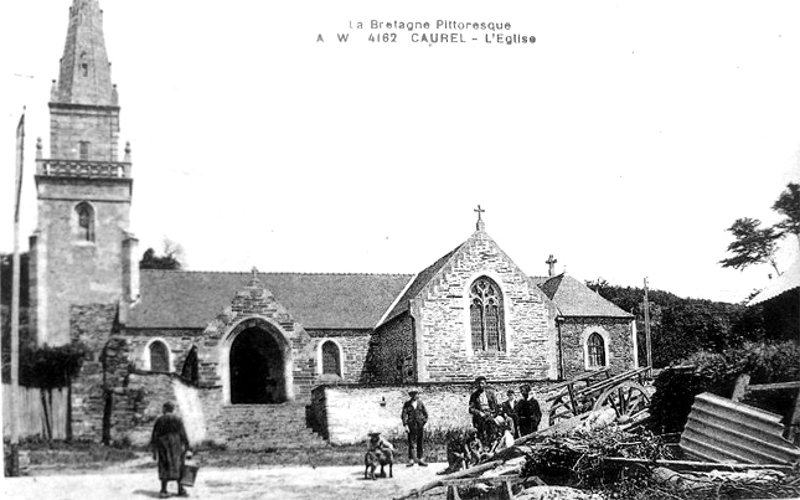 Eglise de Caurel (Bretagne).