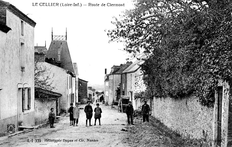 Ville du Cellier (anciennement en Bretagne).