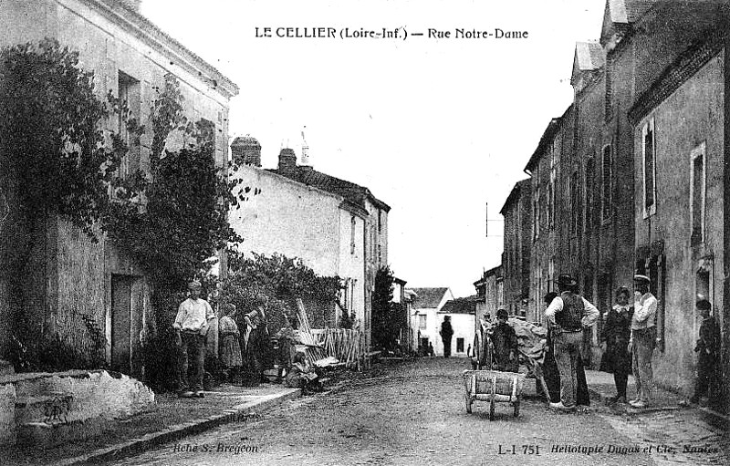 Ville du Cellier (anciennement en Bretagne).