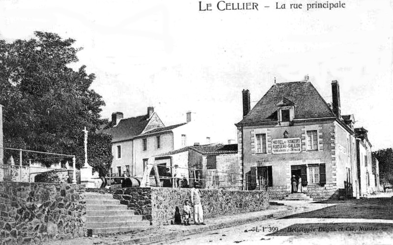 Ville du Cellier (anciennement en Bretagne).