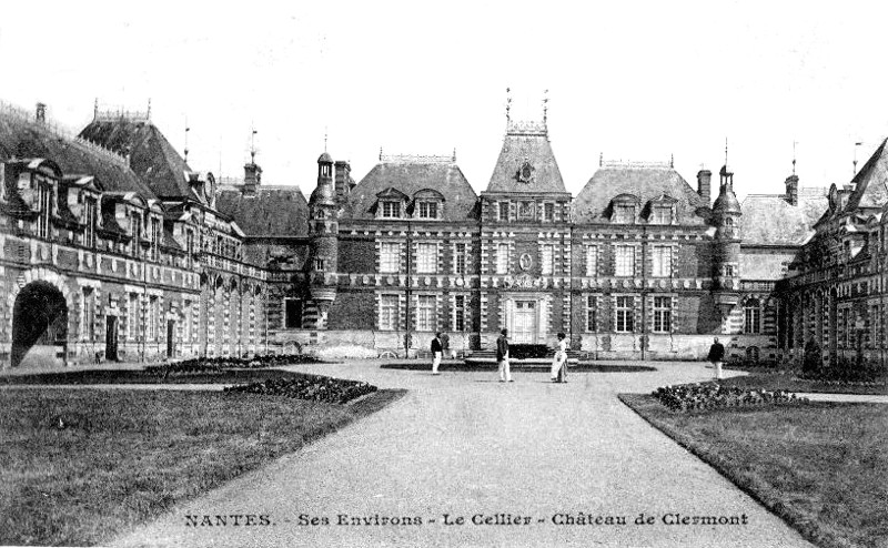 Chteau de Clermont  Le Cellier (anciennement en Bretagne).