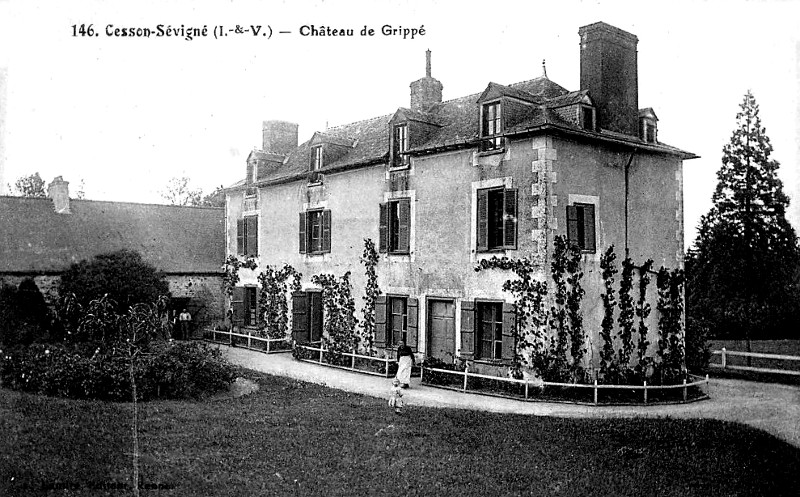 Château de la Grippé à Cesson-Sévigné (Bretagne).