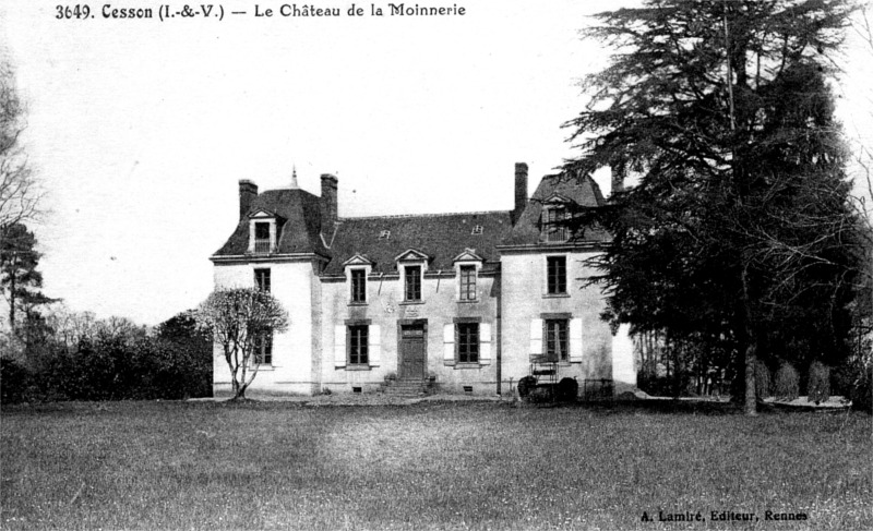 Château de la Moinerie à Cesson-Sévigné (Bretagne).