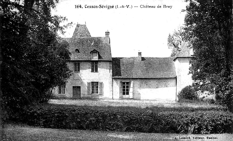 Château de Bray à Cesson-Sévigné (Bretagne).