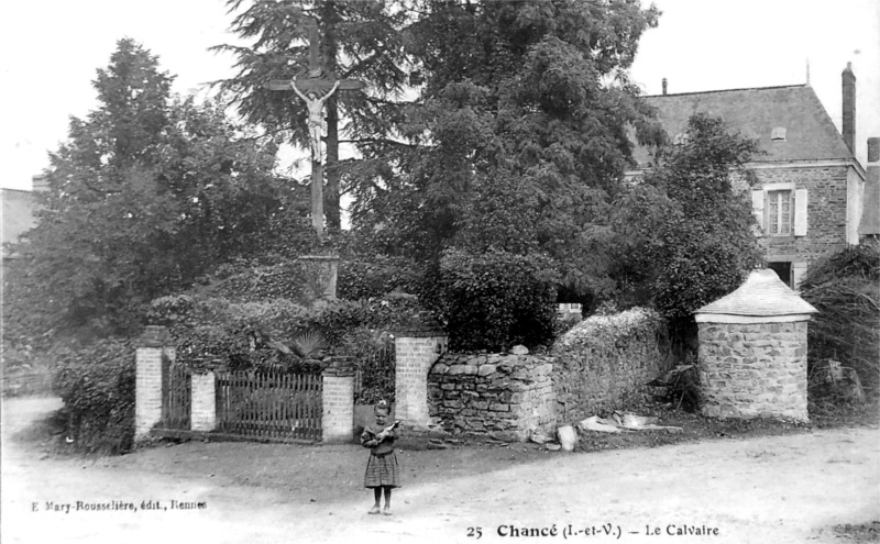 Croix de Chanc (Bretagne).