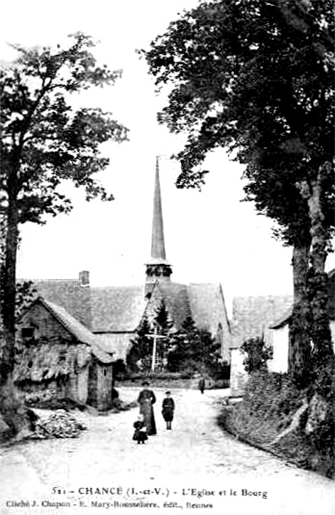 Ville de Chanc (Bretagne).