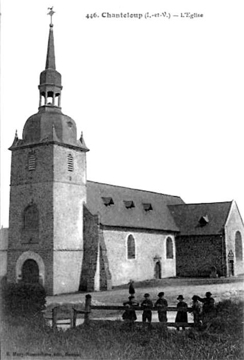 Eglise de Chanteloup (Bretagne).