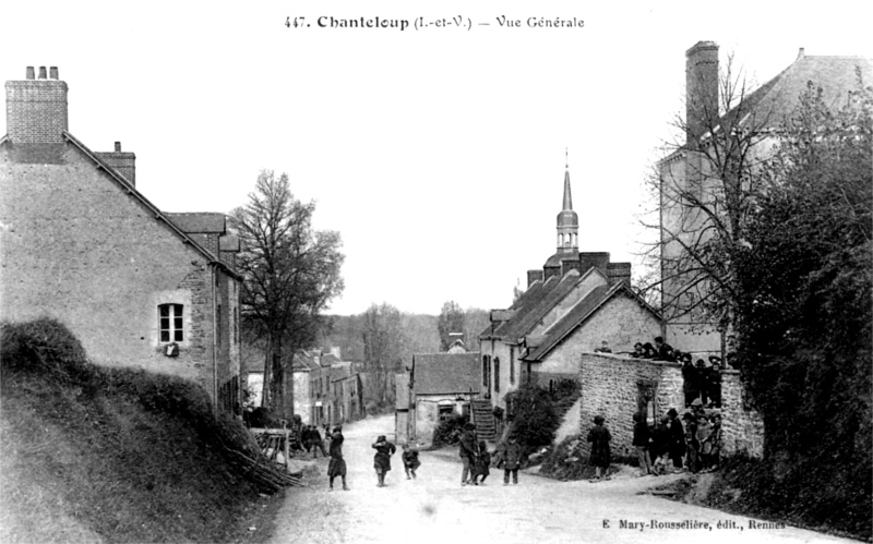 Ville de Chanteloup (Bretagne).