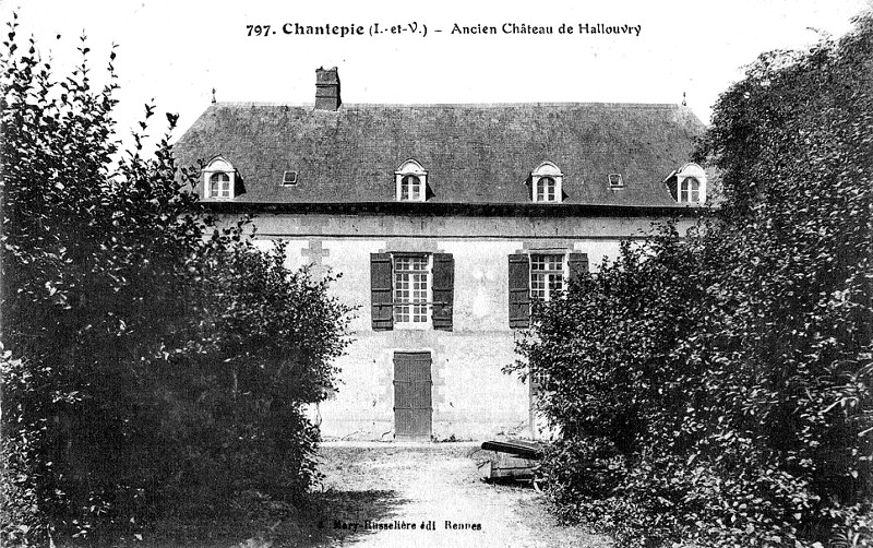 Manoir de Hallouvry  Chantepie (Bretagne).