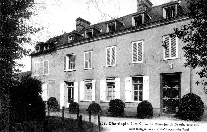 Manoir de Brault  Chantepie (Bretagne).