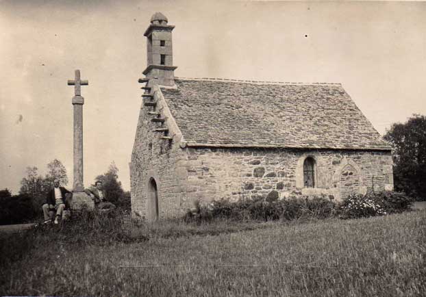 La chapelle de Gwennojen  Saint-Michel-en-Grve (Bretagne).