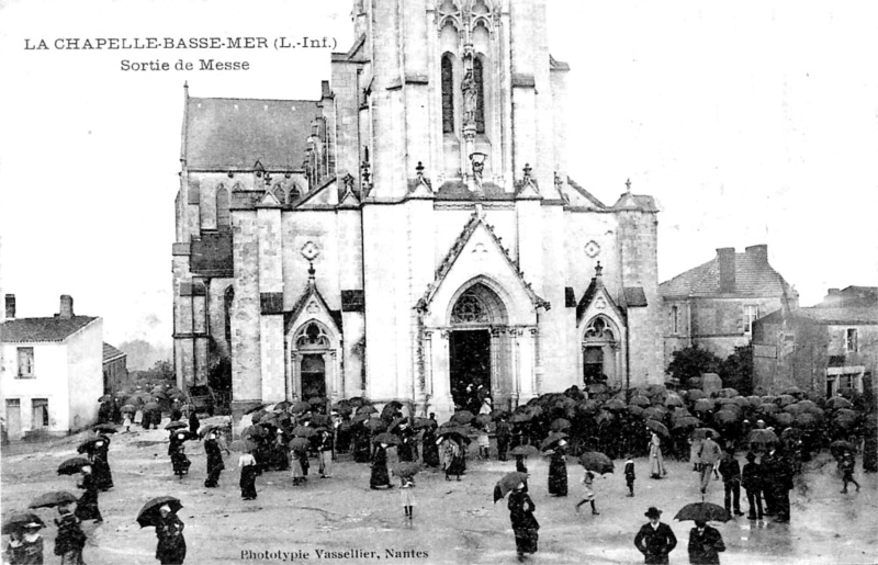 Eglise de La Chapelle-Basse-Mer (Bretagne).