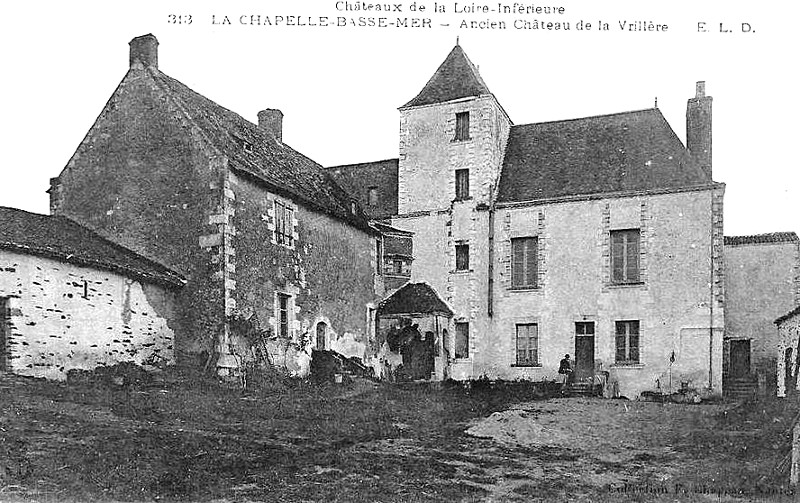 Ancien chteau de la Vrillre  La Chapelle-Basse-Mer (Bretagne).