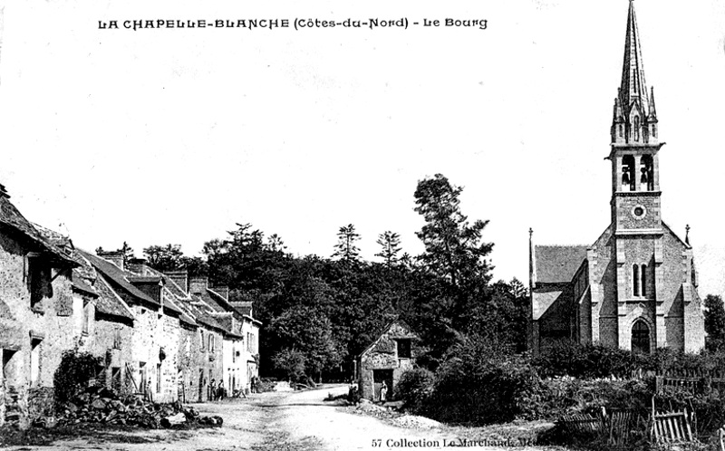 Ville de La Chapelle-Blanche (Bretagne).