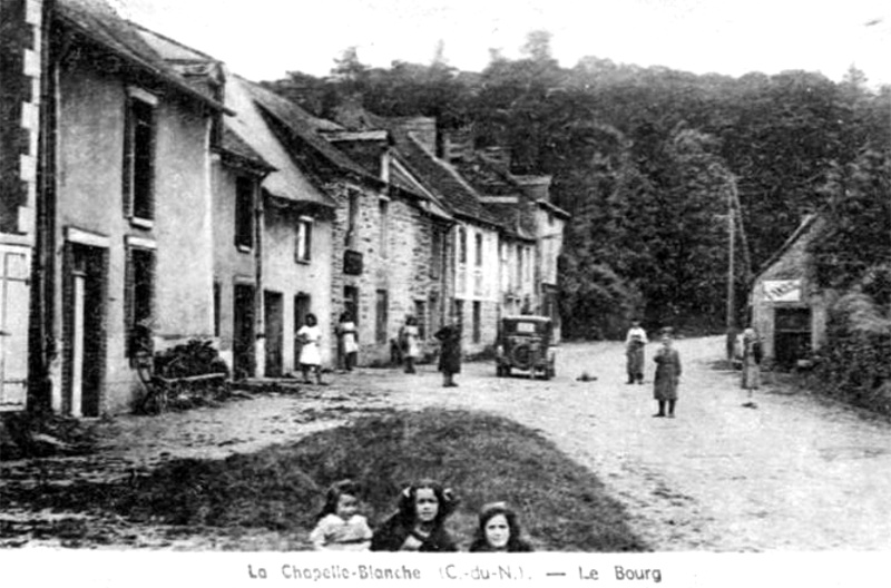 Ville de La Chapelle-Blanche (Bretagne).