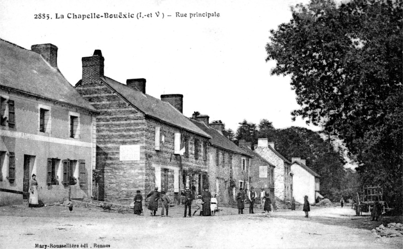 Ville de la Chapelle-Bouxic (Bretagne).