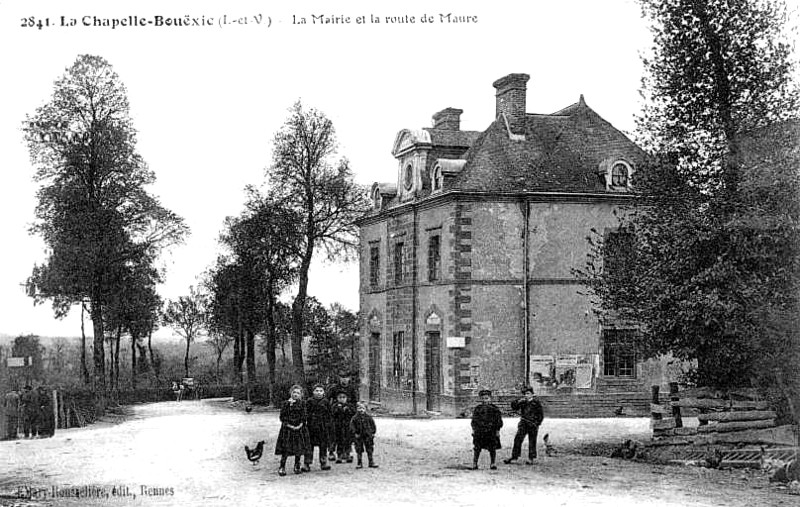 Ville de la Chapelle-Bouxic (Bretagne).