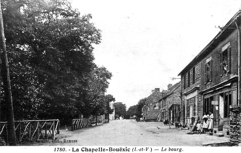 Ville de la Chapelle-Bouxic (Bretagne).