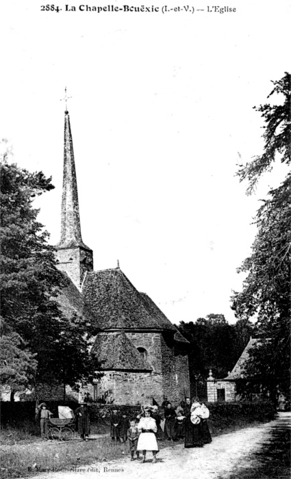 Ville de la Chapelle-Bouxic (Bretagne).