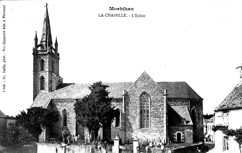 L'glise de Chapelle-Caro (Bretagne).