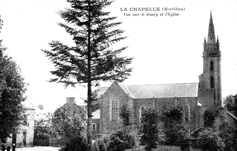 L'glise de Chapelle-Caro (Bretagne).