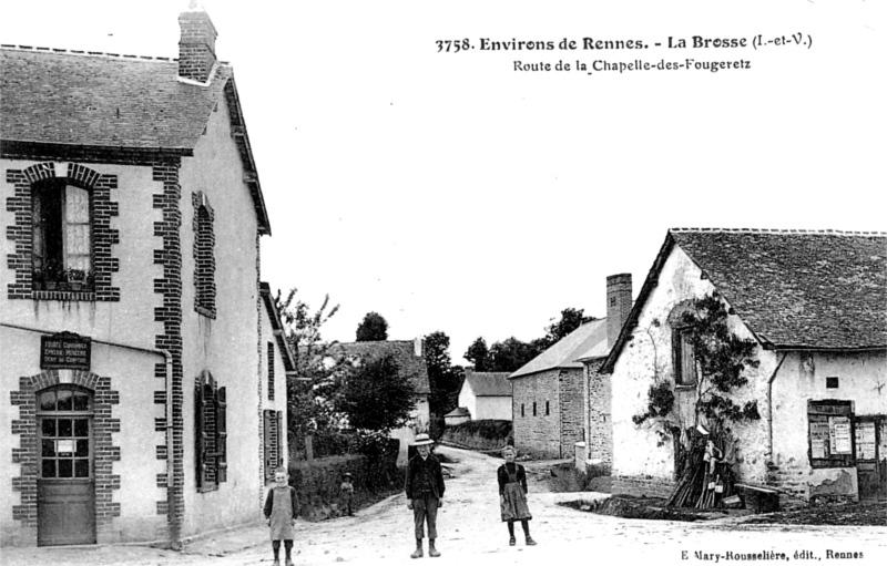 Ville de La Chapelle-des-Fougeretz (Bretagne).